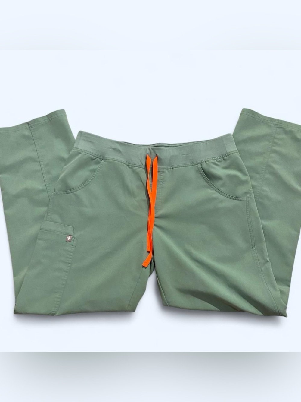 Light green figs scrub pants